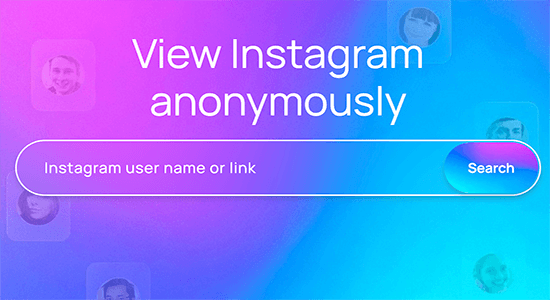 use third party app to view instagrm stories inonymously